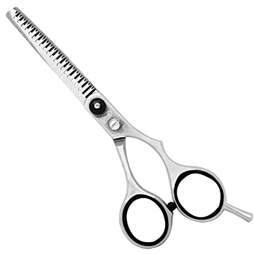 Kit Tesoura Profissional Dentada Reta Cabeleireiro Barbeiro