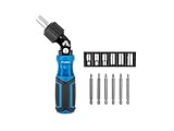 DESTORNILLADOR LANBERG DE CARRACA ANGULAR 6 ADAPTADORES Y 6 PUNTAS