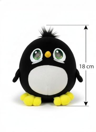Image of 18cm Penguin Plush Soft Toy for Kids | Ultra-Soft Huggable Stuffed Animal for Bedtime Cuddles & Nursery Decor for Boys & Girls