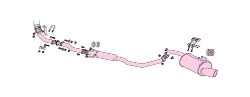 フジツボ ( FUJITSUBO ) マフラー【 Legalis R 】トヨタ スターレット ターボ EP91 760-21041