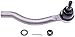 Dorman TO69062XL Front Passenger Side Outer Steering Tie Rod End Compatible with Select Nissan Models