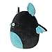 Squishmallows 12-Inch Aldous Teal and Black Fruit Bat - Medium-Sized Ultrasoft Official Kelly Toy Plush