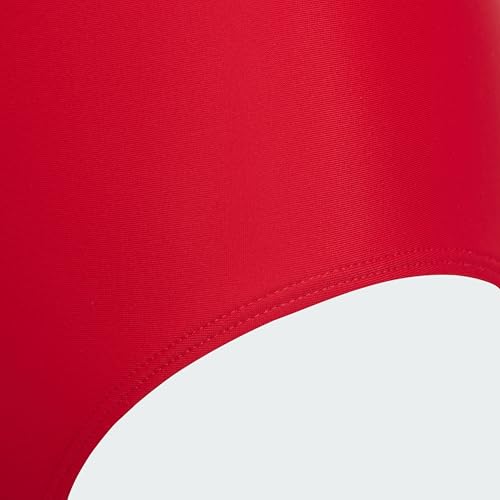 adidas Girl's V-Back Swimsuit Kids, Pure Ruby, 13-14 Years