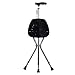 VIVIWI Bastón plegable con luz LED y asiento Imagen de VIVIWI Bastón plegable con luz LED y asiento