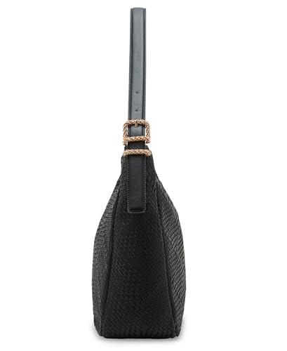 Anne Klein Woven Hobo with Detachable Pouch3