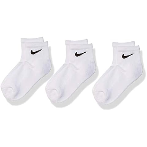 NIKE Unisex Kids Basic Ankle Socks 3pk Cover