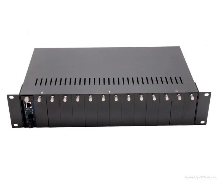Hanutech 2U 14 Slots 19" Inch Media Converter Chassis Rack-Mountable Dual Power Supply (B0C9DJVYGW) Amazon Price History, Amazon Price Tracker