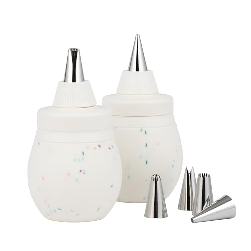 Prepworks by Progressive 8-Piece Frosting Bulb Decorating Kit (Confetti)