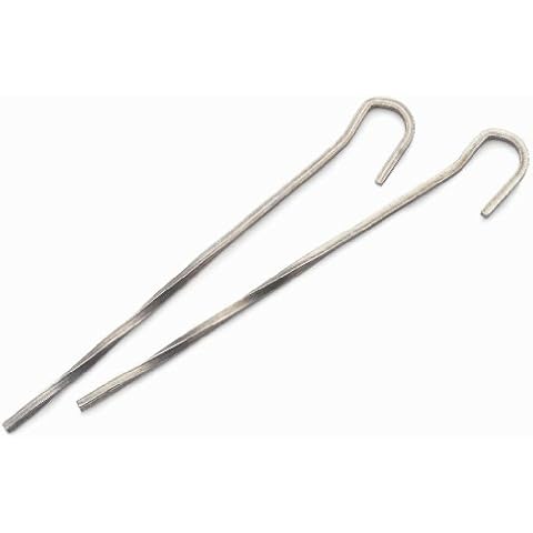 Gelert Steel Skewer Pegs 10 Pack, 7 Inch Cover