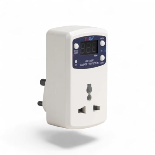 ELEQUA Digital High, Low Voltage Cutoff/Protector/Safty (Adjustab...