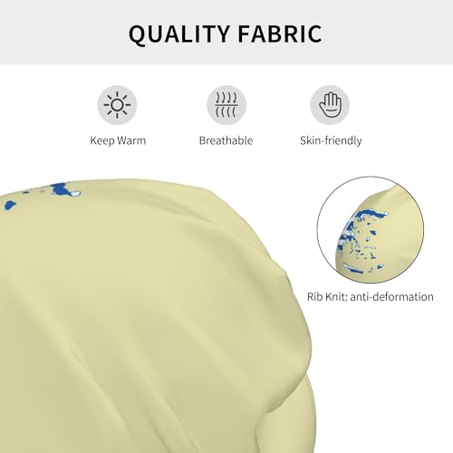 Greek Flag map Children Hip Hop Knitted Hat Kids Elastic Leisure Knit Cap Warm Sleep Beanies Black3