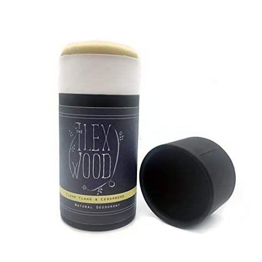 Ylang Ylang & Cedarwood Natural Deodorant - 70ml. Natural Deodorant Stick, Vegan, Plastic Free, Eco Friendly, Cruelty Free for Women & Men, Hand crafted and free from Toxins and Aluminium