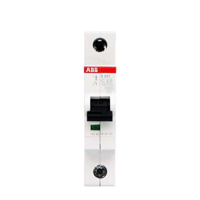Disjoncteur S201-C0.5 courbe C 0.5A protection tableau électrique monophasé rail DIN