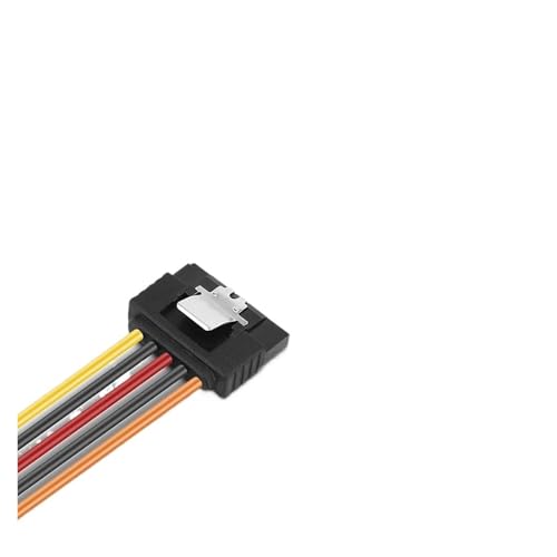 Cable Extensor de Alimentación SATA 15 Pin 6 Unidades miniatura 4