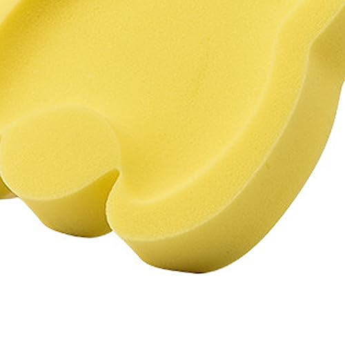 Miniatura 8 de Cojín De Baño Para Bebé Esponja De Baño Para Bebé Alfombrilla De Baño Extraíble Recién Nacido Antideslizante Estera De Esponja Espesar Suave Bañera Para Bebé Cojín De Esponja Amarillo