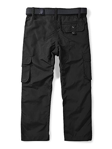 OCHENTA Men's & Boy's Pull on Casual Cargo Hiking Pants, Quick Dry Outdoor Camping Fishing2