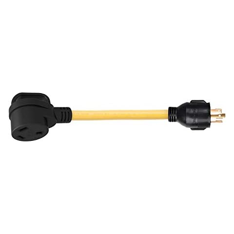 Weekender by ParkPower 3030GPA 30 Amp, 125V Male to 30 Amp, 125V Female Generator Adapter Cord, 12' Cover