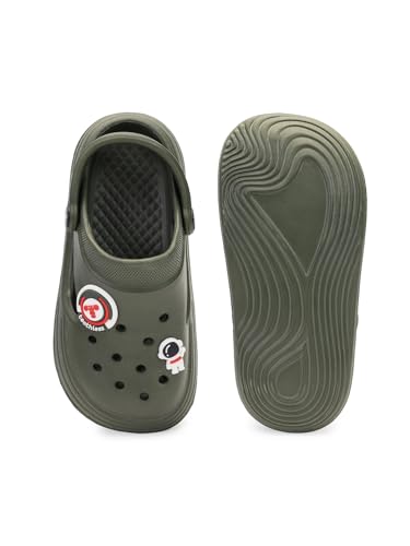 Image of toothless Kids Boys Green Grey Clogs