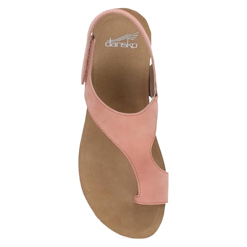 Image of Dansko Reece Sandal for Women - Memory Foam and Cork Footbed for Comfort and Arch Support - Lightweight Rubber Outsole for Long-Lasting Wear with Hook & Loop Strap