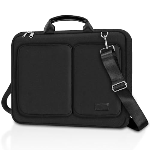 Bolsa para Notebook, Mala Impermeável para Computador Portátil de Negócios de 15,6/16 Polegadas, com Alça Ajustável, Bolsa para Notebook Feminina, Bolsa Notebook Masculina