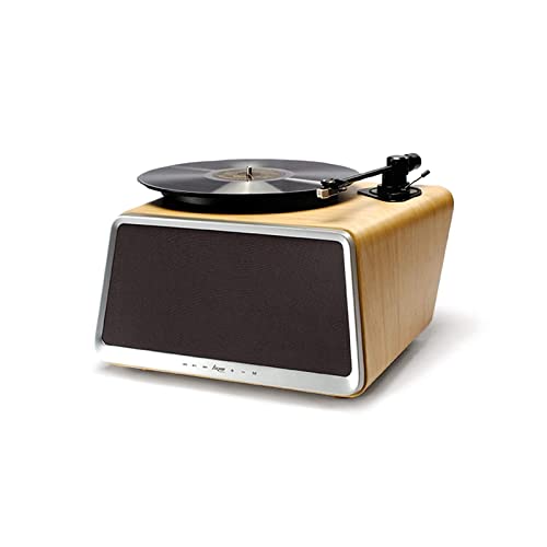 WENQJ Music Box Record Player, Vintage Turntable Bluetooth Vinyl Player LP Record Bluetooth Sound Player Gramophone… - Les Beatles, Paul McCartney, John Lennon, RIngo Starr, George Harrison WENQJ Music Box Record Player, Vintage Turntable Bluetooth Vinyl Player LP Record Bluetooth Sound Player Gramophone…