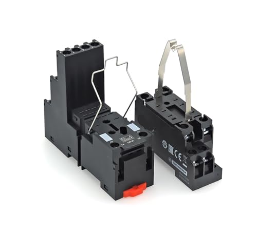 Base RXZE1M2C relé RXM zócalo con clip metálico RXZ410 anticaída 5