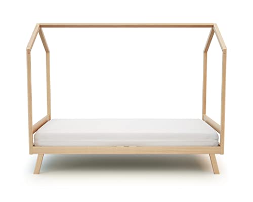 Lit cabane bébé évolutif 70x140 cm pour soulager le dos des parents - 3