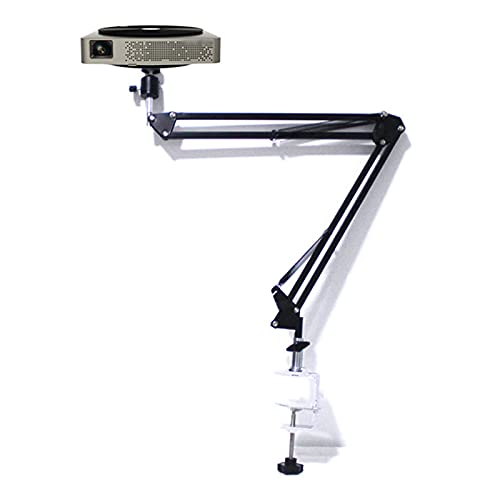 Soporte para proyector ajustable con adaptador de montaje flexible para techos y mesas