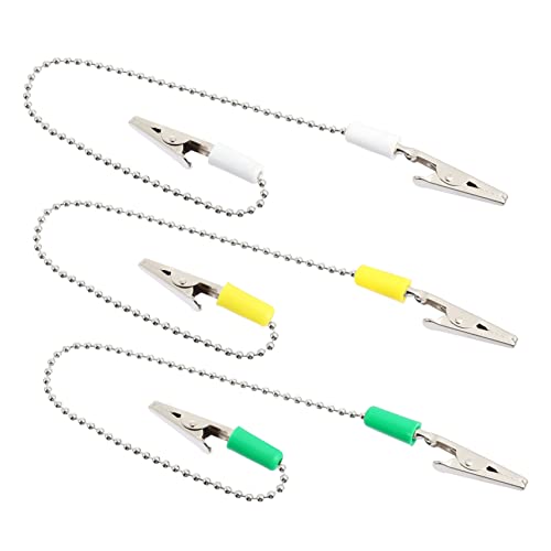 Hemoton Professional Napkin Clip Chain Towel Apron Bib Holder for Boys and Girls Adults Random