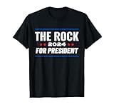 The Rock For President 2024 T-Shirt
