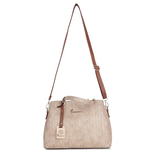 Image of Lady Quinton Women's Striped Line Handbag for Women| Ladies purse | Stylish Shoulder Bag | Gift for Women
