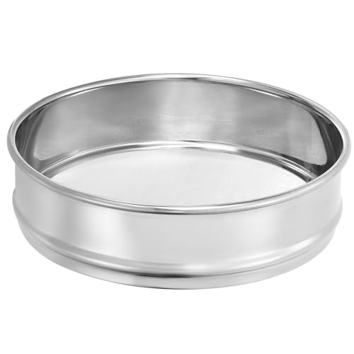 PATIKIL Tamiz De Laboratorio De 140 Mallas, Tamiz De Prueba De 8