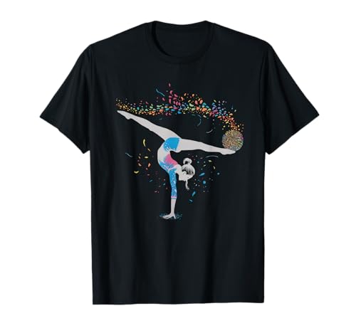 Regalo De Gimnasia Mujeres Niñas Niños Gimnasia Rítmica Camiseta