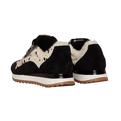 Myra Bag Rush Sneakers Fur Leather Shoes S-40923