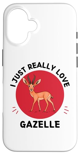 �J���C�C�K�[�� I Just Really Love Gazelle �������D�� �X�}�z�P�[�X iPhone 16 �p
