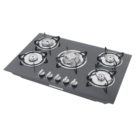 Tagtuell Plaque de cuisson à gaz 5 feux Cover