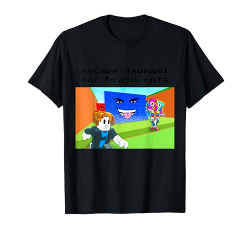 Escape Tsunami for brainrots T-Shirt