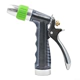 Metall-Hochdruck-Wasserpistole mit einstellbaren Sprüheinstellungen für Gartenwartung, Fahrzeugspülung und Terrassenreinigungsaufgaben