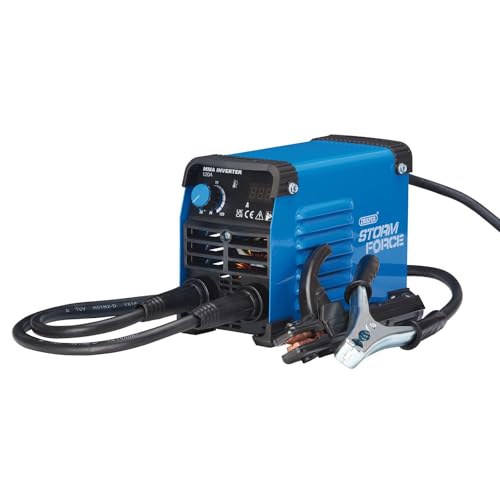 Draper 70042 Storm Force MMA Inverter Welder, 120A, Blue, One Size 1 Draper 70042 Storm Force MMA Inverter Welder, 120A, Blue, One Size