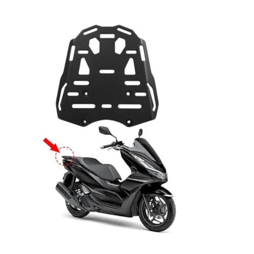 Moto arrière fixation PCX150 porte bagages rétractable support de boîte - 2