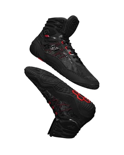 KS Infinity Edge Adult Wrestling Shoes - Carbon Black,12M