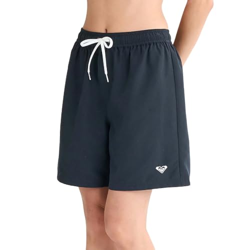 ROXY シンプル定番ミドル丈ジャムショーツ