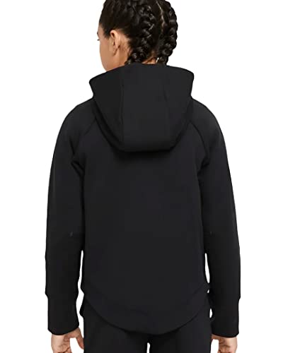 Nike Girl's NSW Tech Fleece Windrunner Full Zip Hoodie (Little Kids/Big Kids)2