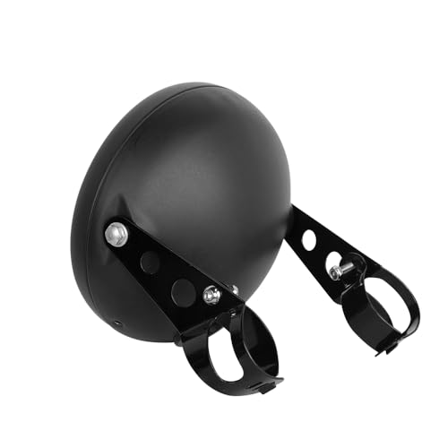 Boîtier de phare de moto 7 pouces noir pour phare LED de remplacement - 4