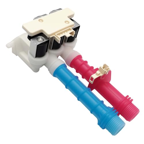 Washer Water Inlet Valve 5304528029-5 Coil 120V Compatible With Frigidaire Electrolux Replaces Part Number 5304514790 5304522534 AP7014477