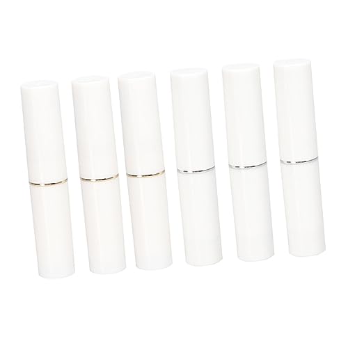 Beavorty 3sets Diy Tubes Empty Plastic Containers Lip Gloss Storage Girls Simple Design 6pcs*3