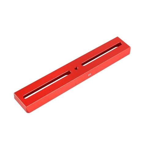 Placa cola de milano ecuatorial 220mm accesorio telescopio de aluminio rojo 2