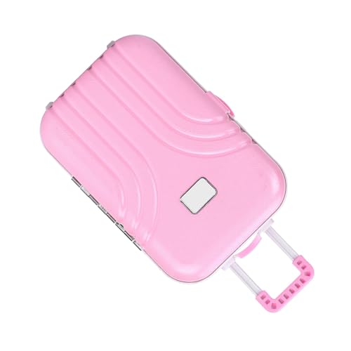 Mini-Kofferspielzeug, Mädchenliebe Plastik Spielzeug für Kinder, Compact Design, Pink, für Mädchen, Kleinkind, Mini Koffer, Mädchen Spielzeug, Reisen, Schule, Party