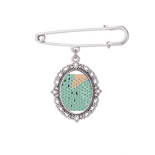Broche à pois pour robe chemise châle accessoire mode M