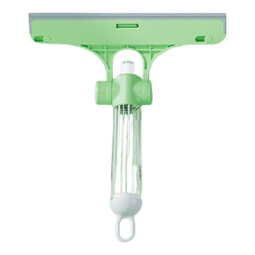Escobilla de limpieza de ventanas de 21,5 cm, multifunción, limpiador de espejo de cristal, herramientas de limpieza de microfibra, limpiador de ventanas de robot para espejo del hogar, 3 raspadores